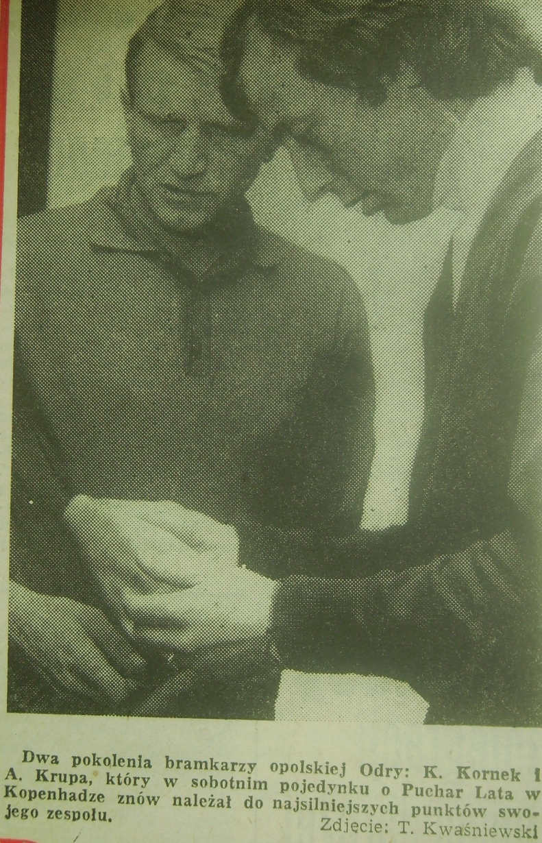 Powrót z Kopenhagi piłkarzy Odry (1972)