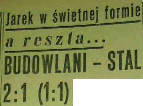 Opolanie zwyciężają Sosnowiczan 2:1 (1958)