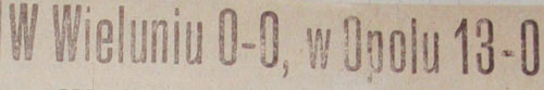 Wieluń rozbity 13:0! Najwyższe ligowe zwycięstwo "Odry" w historii!