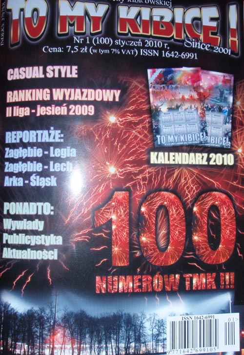 Wywiad z Ciołą ukazał się w 100 numerze TO MY KIBICE!