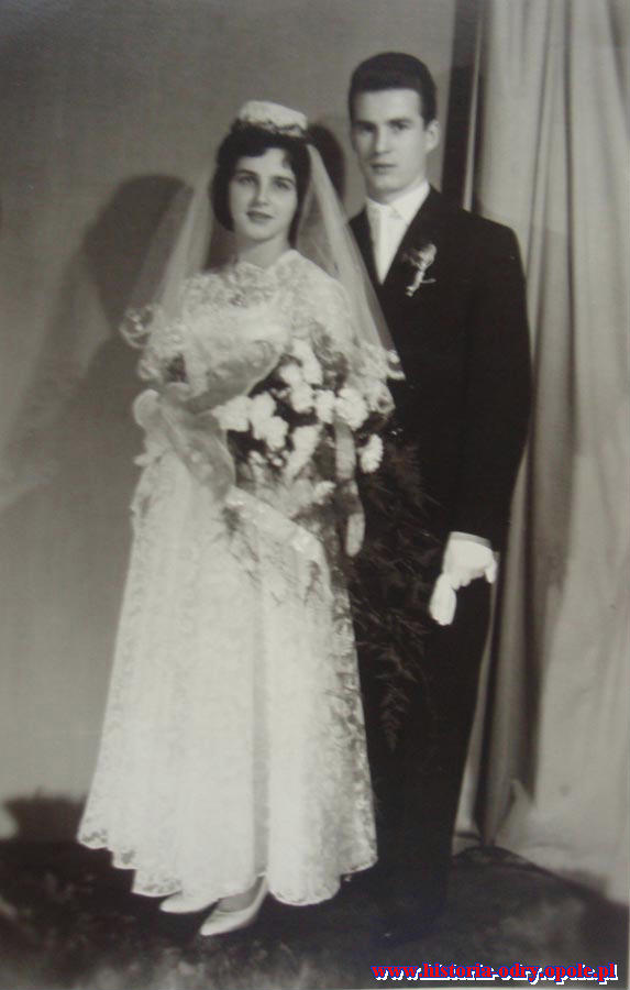 Ślub w 1960 r.